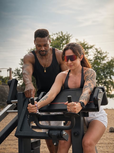 Personal training session